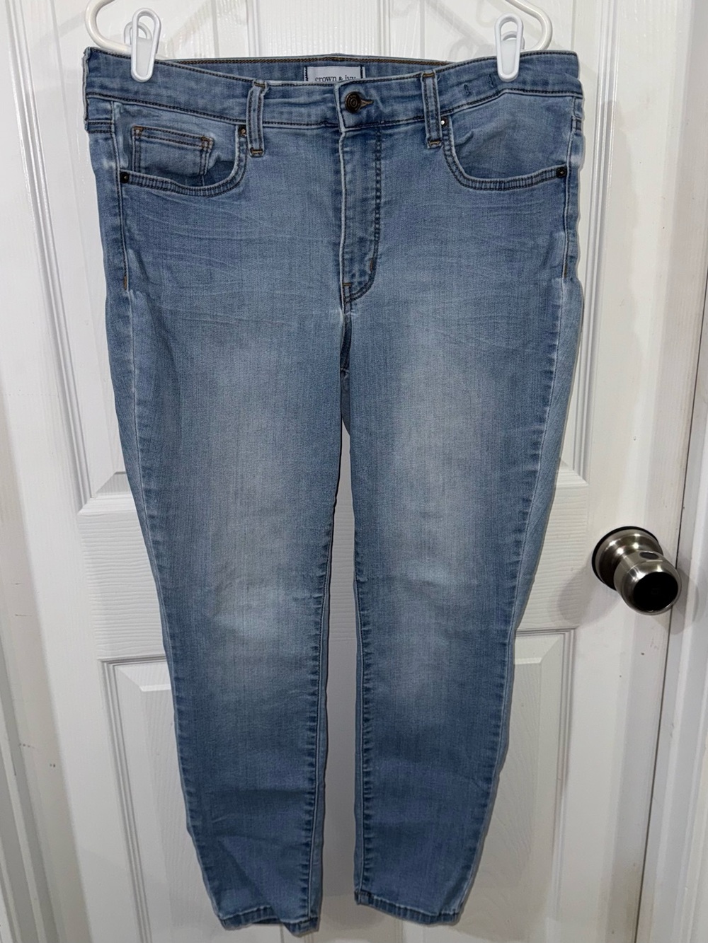Crown & Ivy Denim Skinny Jeans Women’s Size 12P Petite